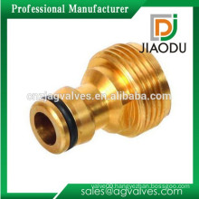 Forged 1/4" or 3/4"Brass Male Threaded Garden Hose Quick Connector Union Brass Fitting For Pipe